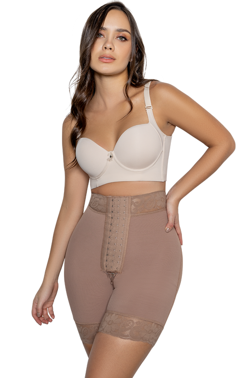 Jackie London Bodyshaper with Shorts with Wide Straps – Moda Rositas