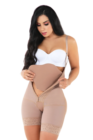 Mocha Abdominal Board, post-surgical compression accessory by Jackie London