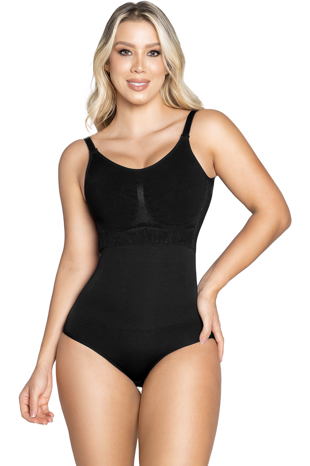 Jackie London Colombian Seamless Panty Bodysuit w/ Back Coverage JL200