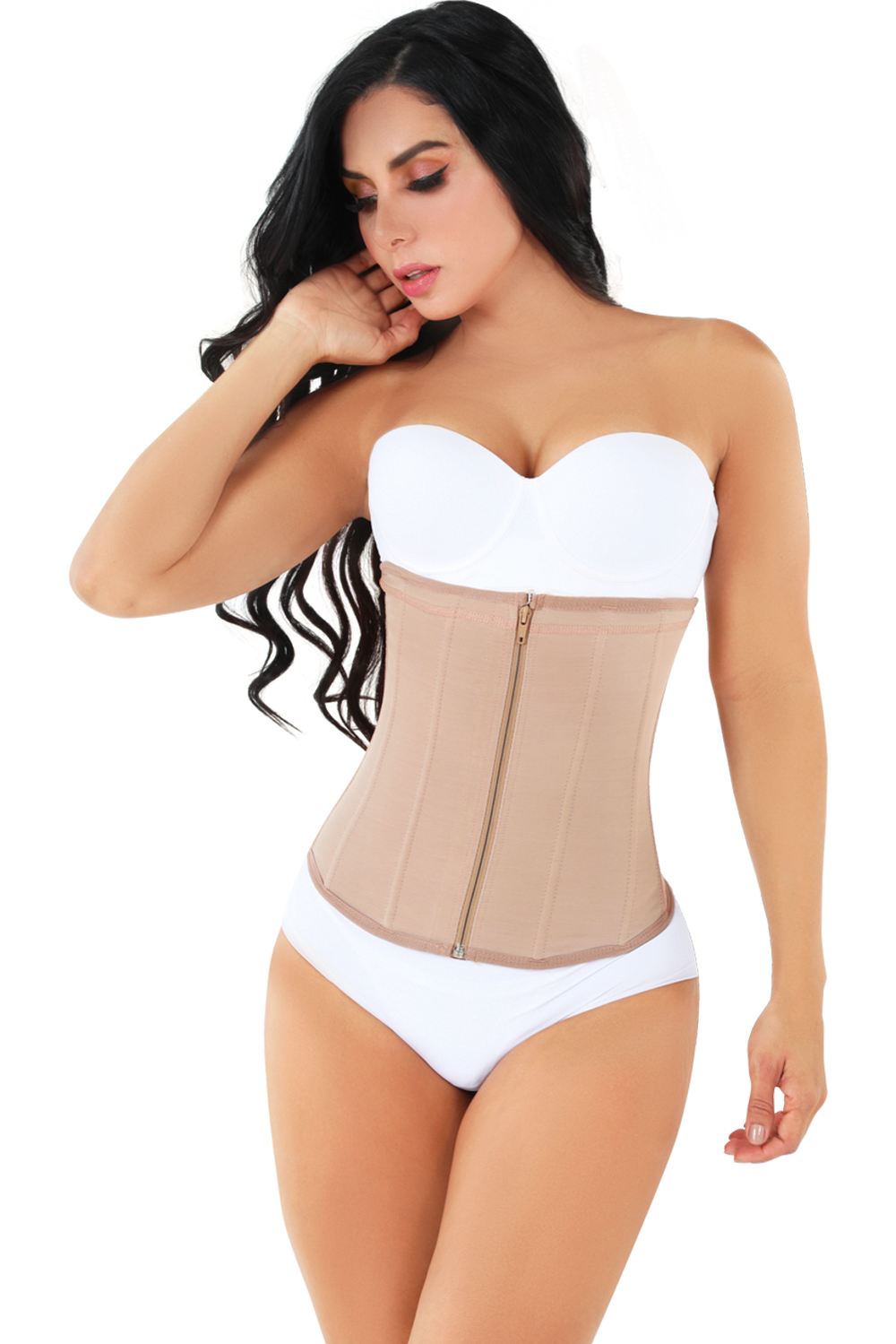 Jackie London 3 Row Hook and Invisible Zipper Ultimate Corset JL5037