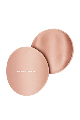 Beige lateral abdominal foam, a post-surgical compression accessory by Jackie London