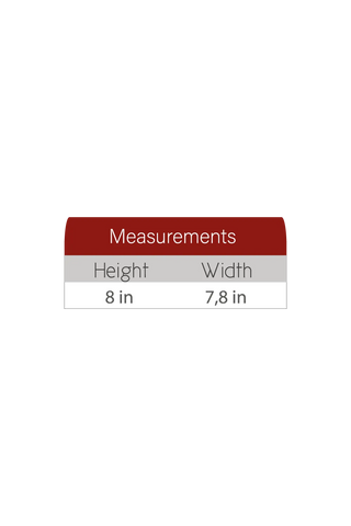 Sizes for the Lateral Abdominal Foam, a post-surgical compression accessory by Jackie London