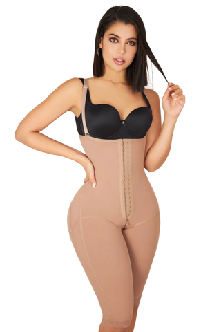 JACKIE LONDON 3011 - Faja pantalón largo con espalda cubierta y cremallera perineal