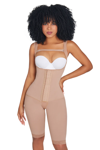 JACKIE LONDON 3020 - Faja pantalón largo con tirantes anchos