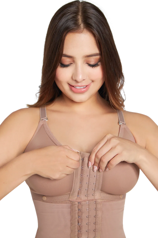 Woman wearing Panty Body Shaper With Brassier shapewear by Jackie London