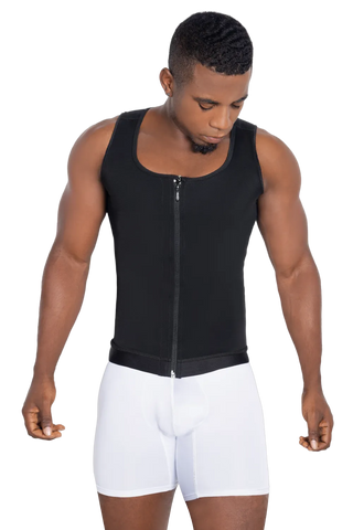 JACKIE LONDON 7025 - Faja moldeadora estilo chaleco para hombre